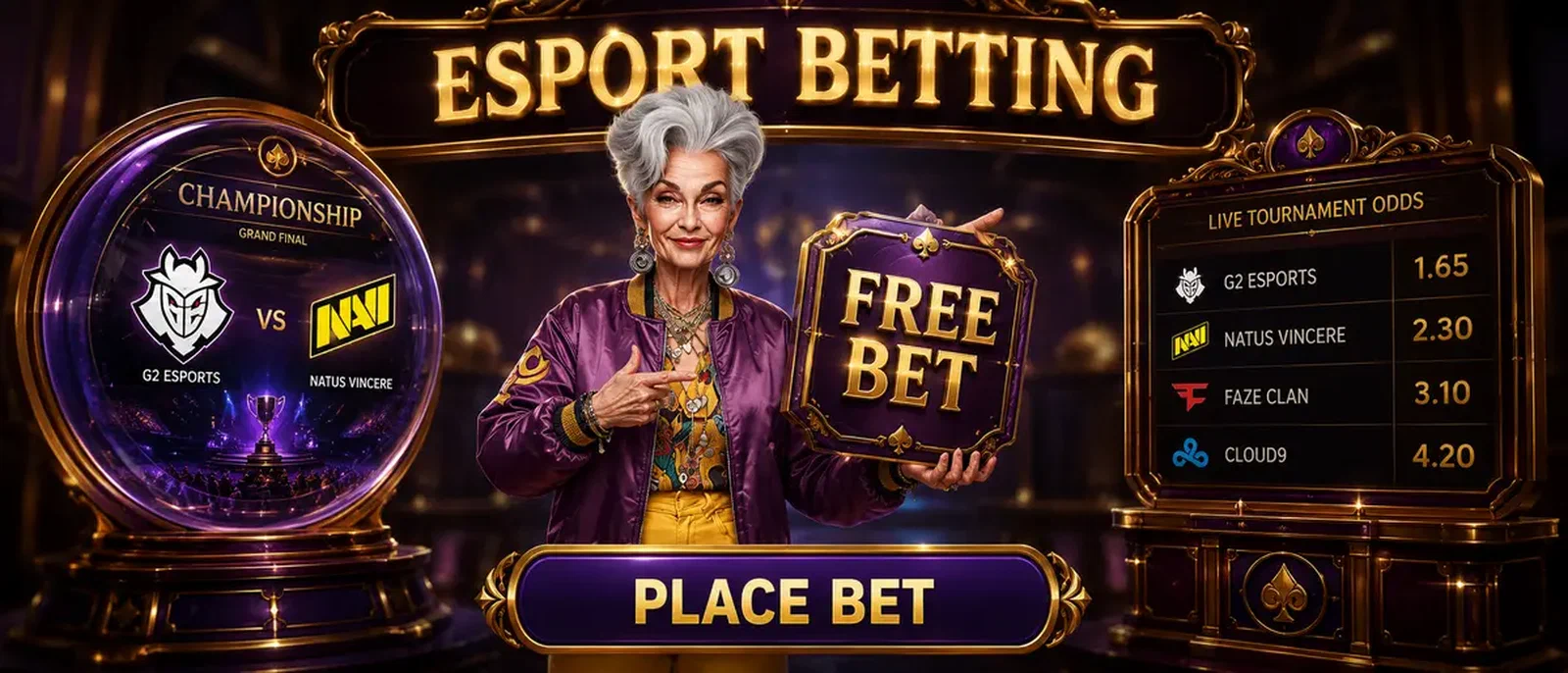 Spin Granny Esport-Wetten Deutschland